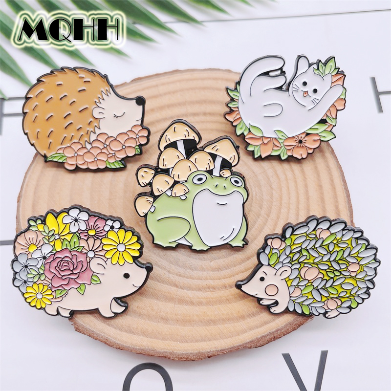 Creative Plants Flowers Animal – Flower Frog Pin recenzja i cena