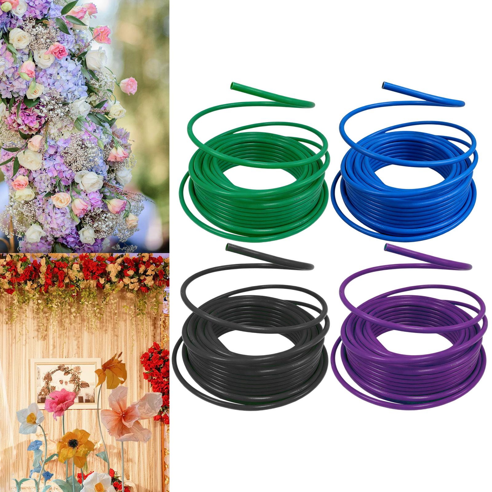 DIY Bouquet Floral Stems Tube  – Wire Stem Florist recenzja i cena