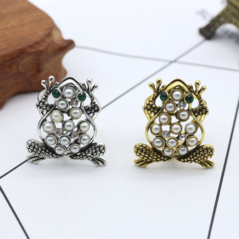Fashion Enamel Crystal Flower  – Flower Frog Pin recenzja i cena