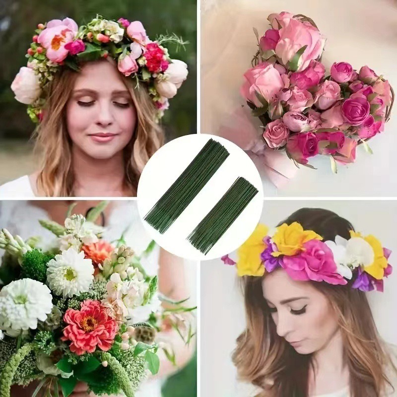 100 Pieces Floral Stem,Artific – Wire Stem Florist recenzja i cena