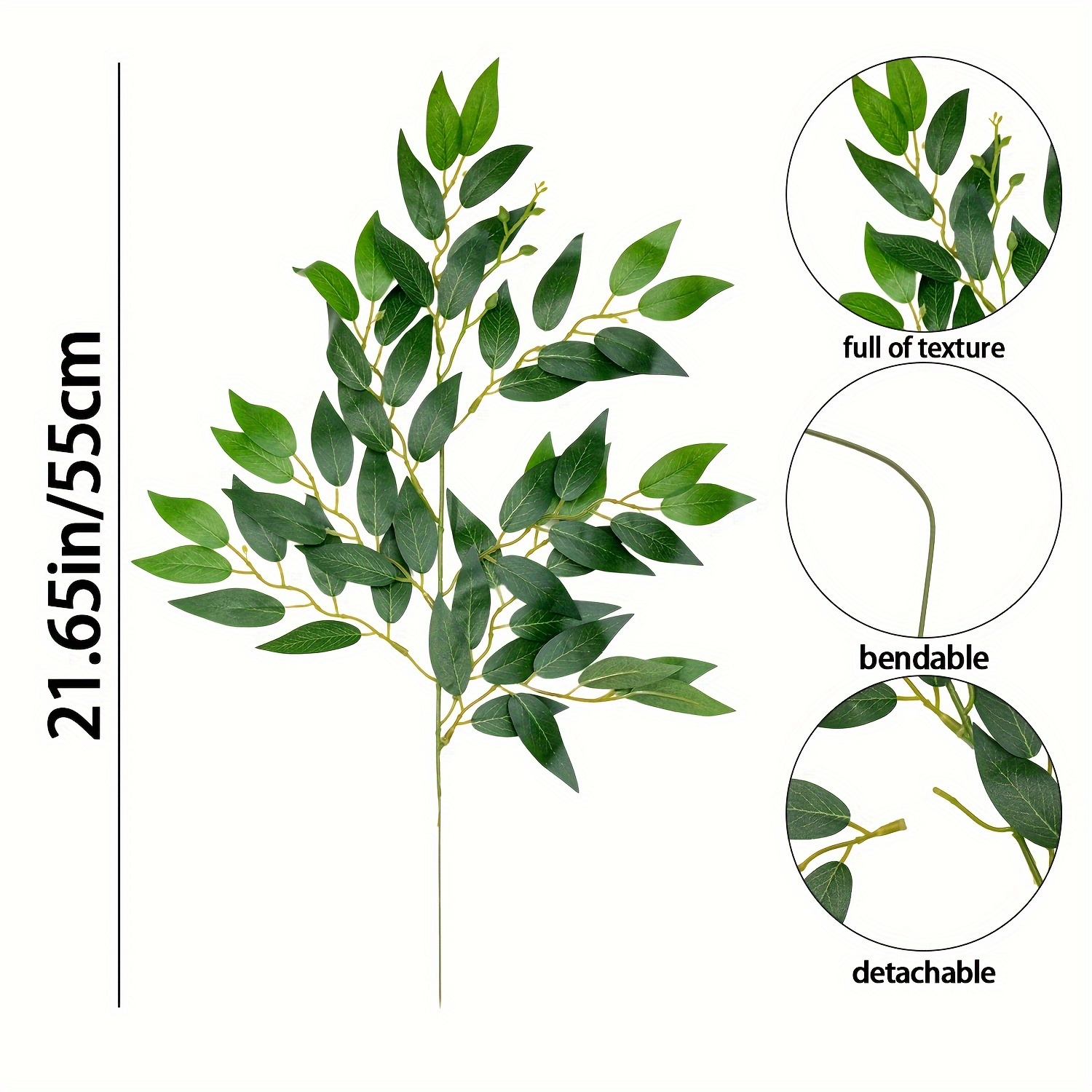 Faux Italian Ruscus Greenery S – Ruscus Stem Faux recenzja i cena