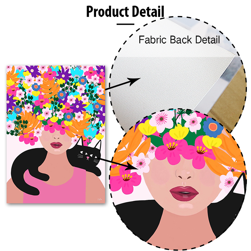 Boho Abstract Girl Vase Flower – Florist Supply Vases recenzja i cena