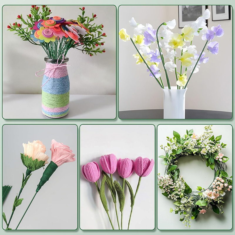 50/100Pcs Floral Wire Stems Fl – Wire Stem Florist recenzja i cena