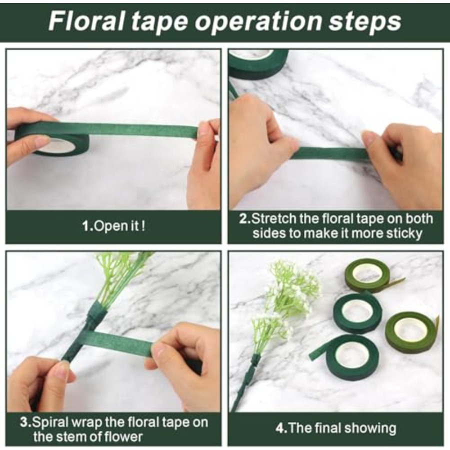 Floral Arrangement Kit with Gr – Wire Stem Florist recenzja i cena