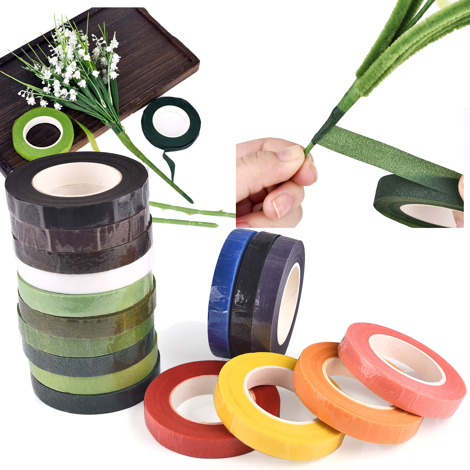 30yards Floral Stem Tape Corsa – Anda Florist Supply recenzja i cena