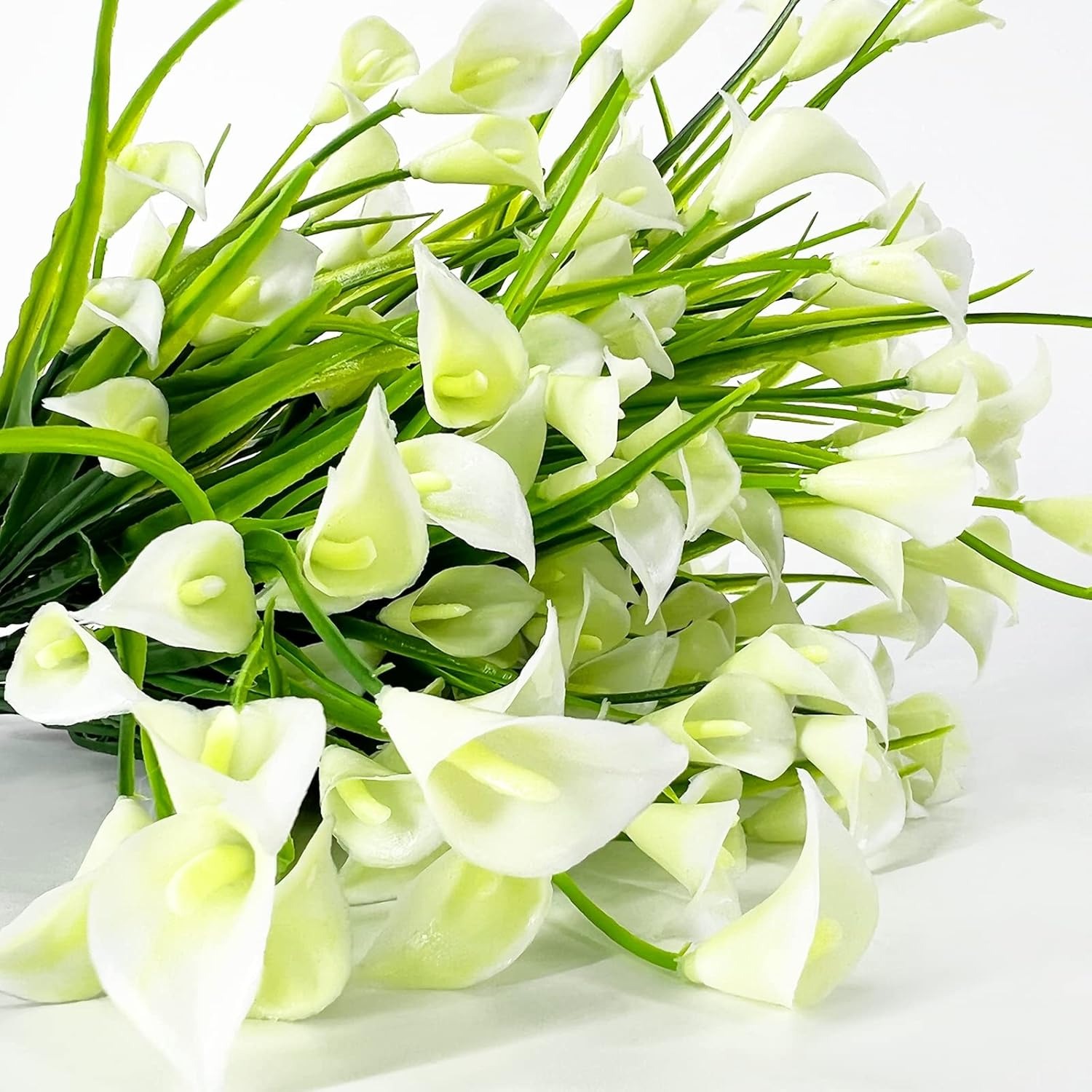 Artificial Calla Lily Bouquet  – Florist Supply Vases recenzja i cena