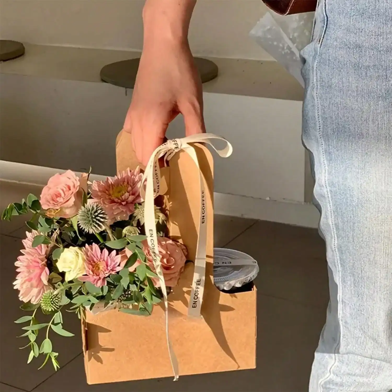 Kraft Paper Flower Bouquet Gif – Flower Wrap Kraft recenzja i cena