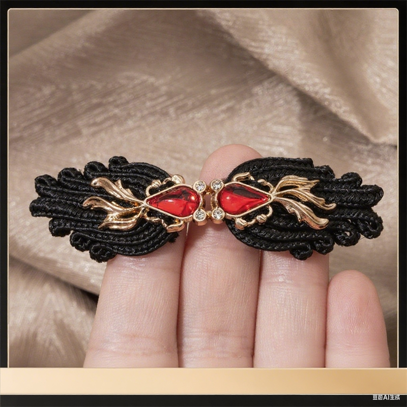 5pcs Traditional Chinese Knot  – Flower Frog Pin recenzja i cena
