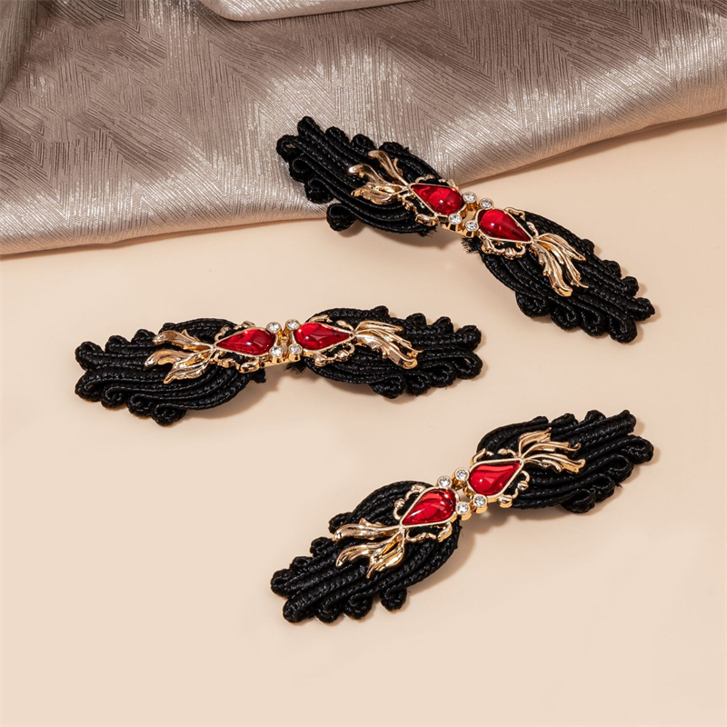 5pcs Traditional Chinese Knot  – Flower Frog Pin recenzja i cena