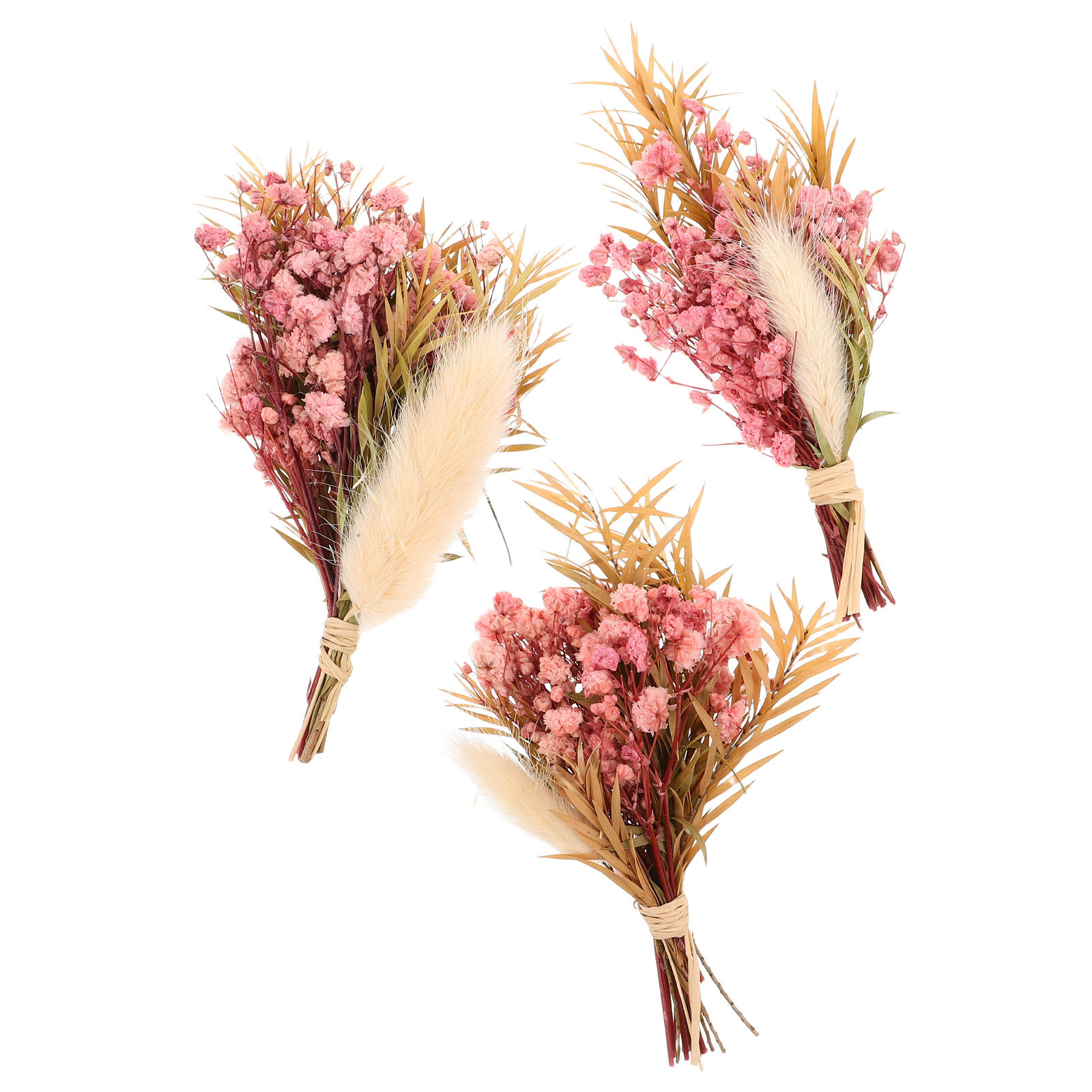 3Pcs Mini Dried Floral Bouquet – Florist Supply Vases recenzja i cena