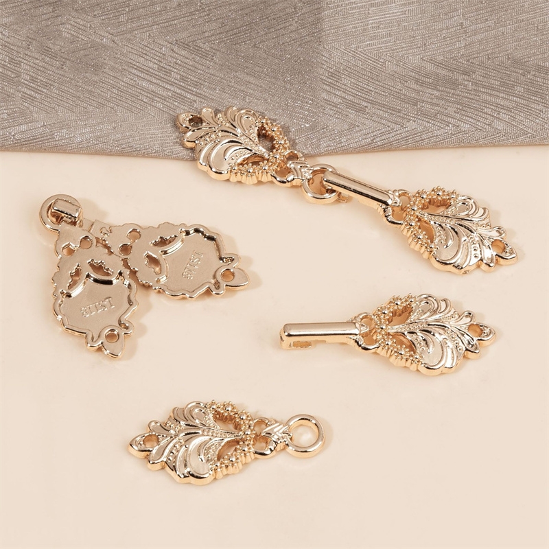 10 Pairs Vintage Metal Buttons – Flower Frog Pin recenzja i cena