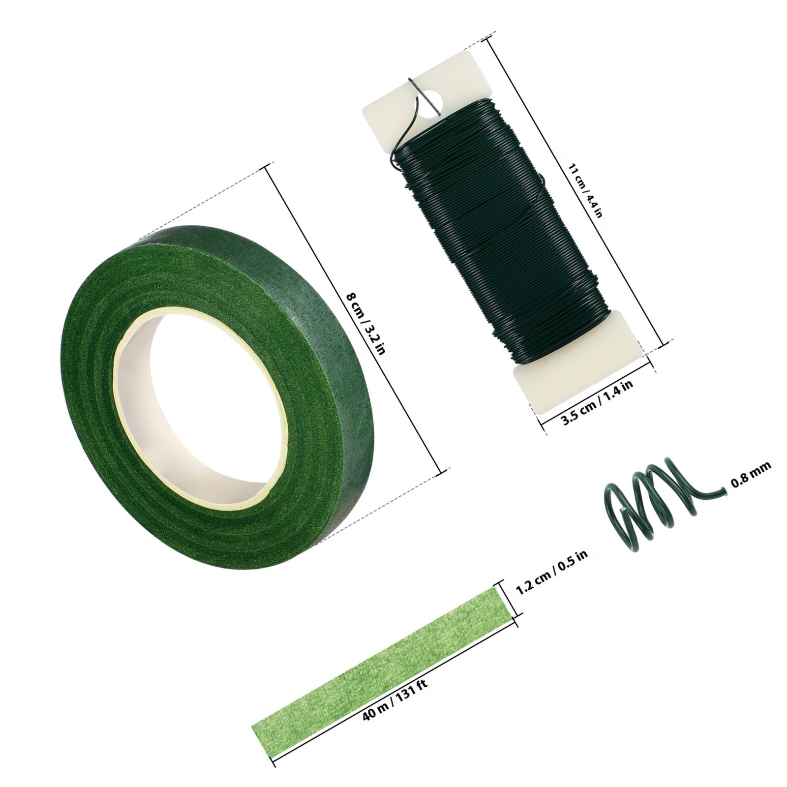 1Set Flower Arranging Supplies – Wire Stem Florist recenzja i cena