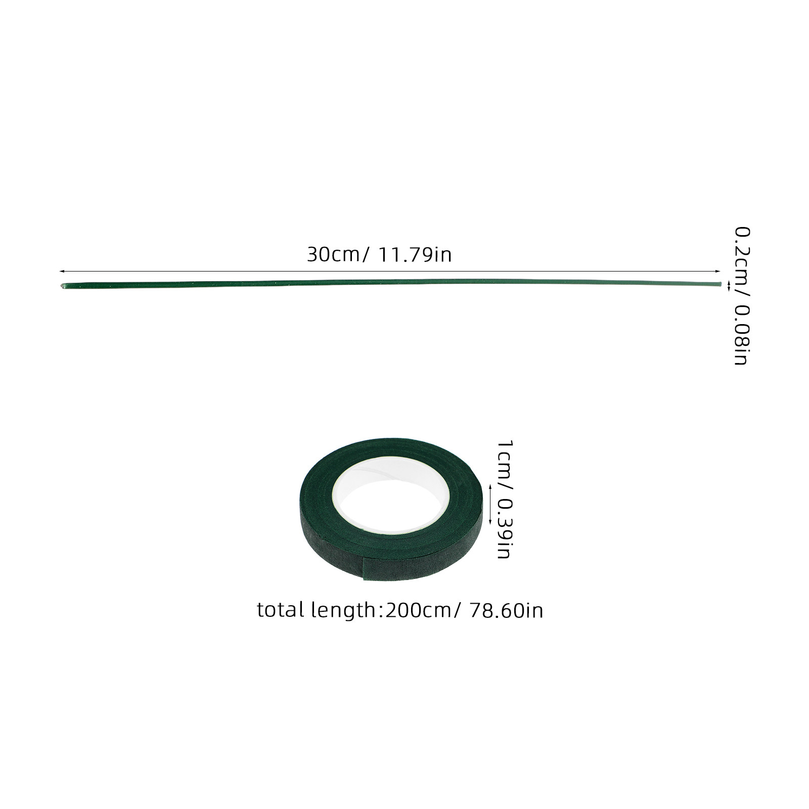 1Set Florist Tape Green and Fl – Wire Stem Florist recenzja i cena