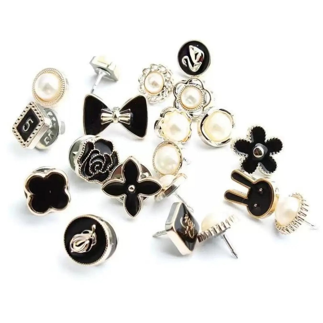 10 Counts Brooch Buttons for W – Flower Frog Pin recenzja i cena