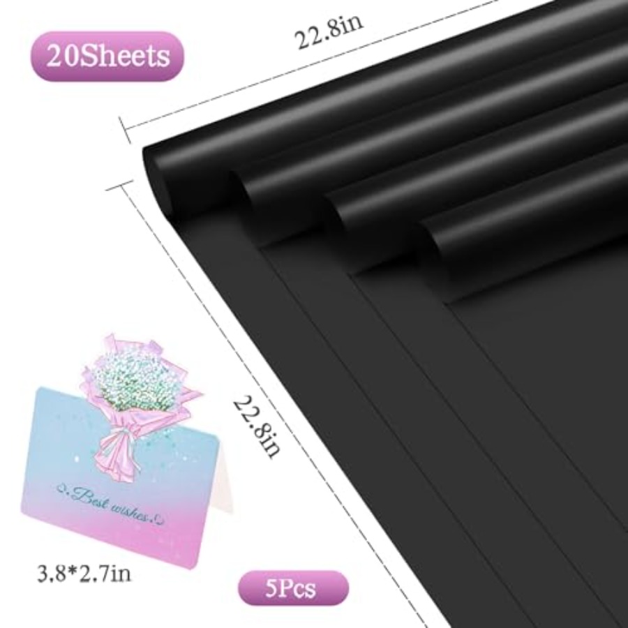20 Sheets Flower Wrapping Pape – Anda Florist Supply recenzja i cena