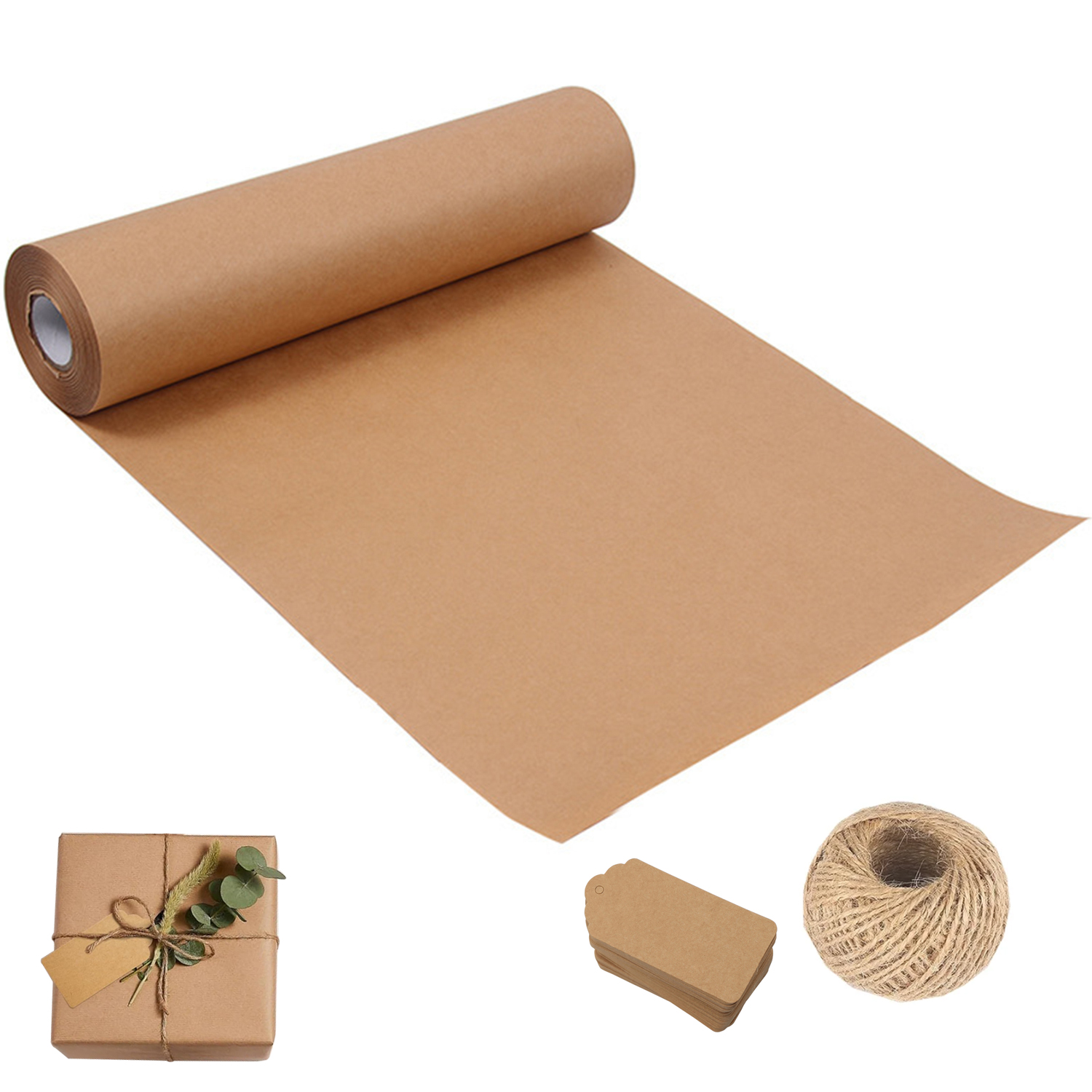 EcoFriendly Brown Kraft Paper  – Flower Wrap Kraft recenzja i cena