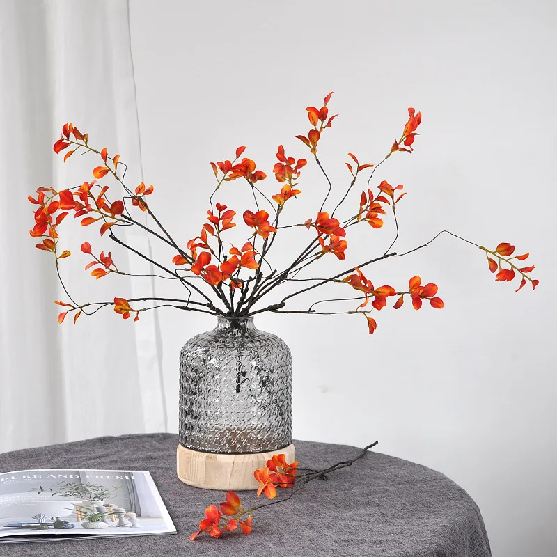 57cm Red Leaf Artificial Flowe – Florist Supply Vases recenzja i cena