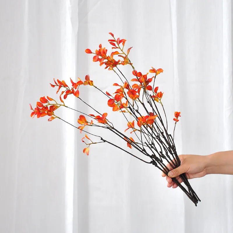 57cm Red Leaf Artificial Flowe – Florist Supply Vases recenzja i cena