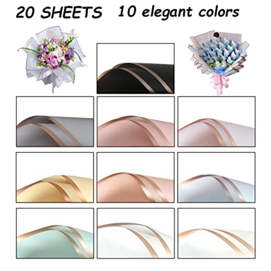 20 Sheets Flower Wrapping Pape – Anda Florist Supply recenzja i cena