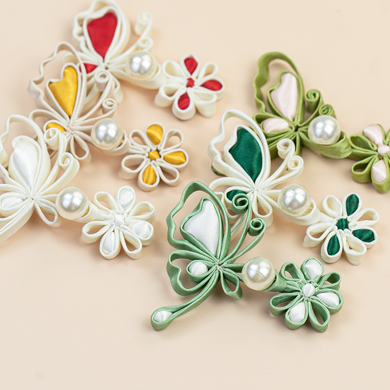 Chinese Frog Closures Butterfl – Flower Frog Pin recenzja i cena
