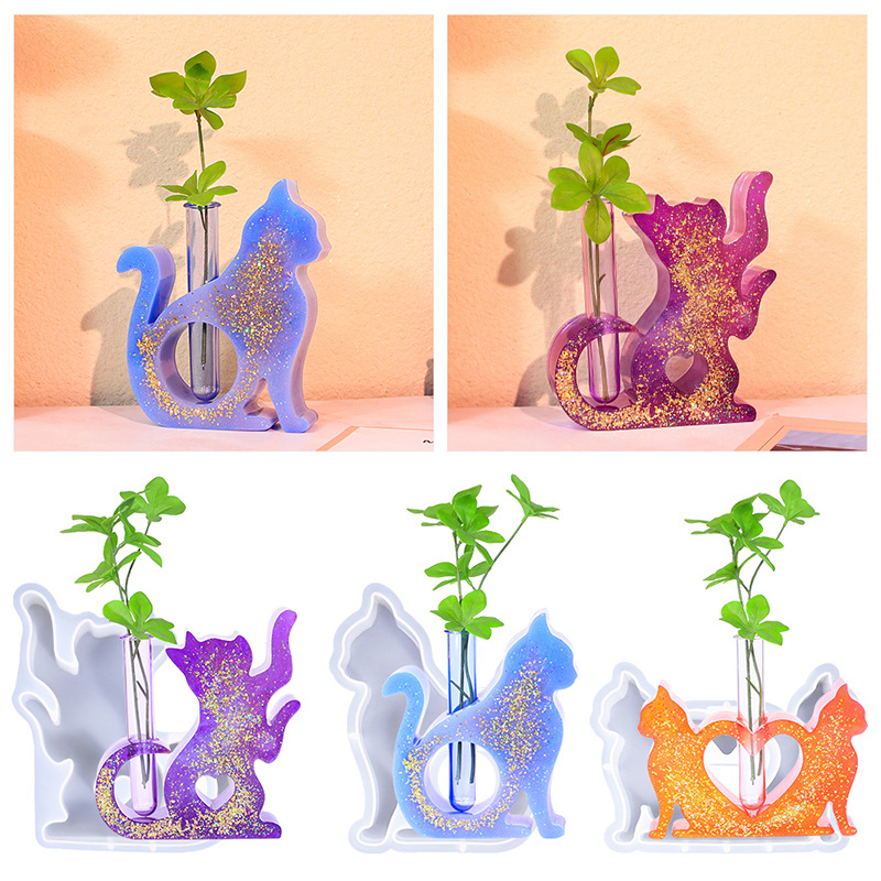 Cat Shaped Resin Molds Vase Si – Florist Supply Vases recenzja i cena