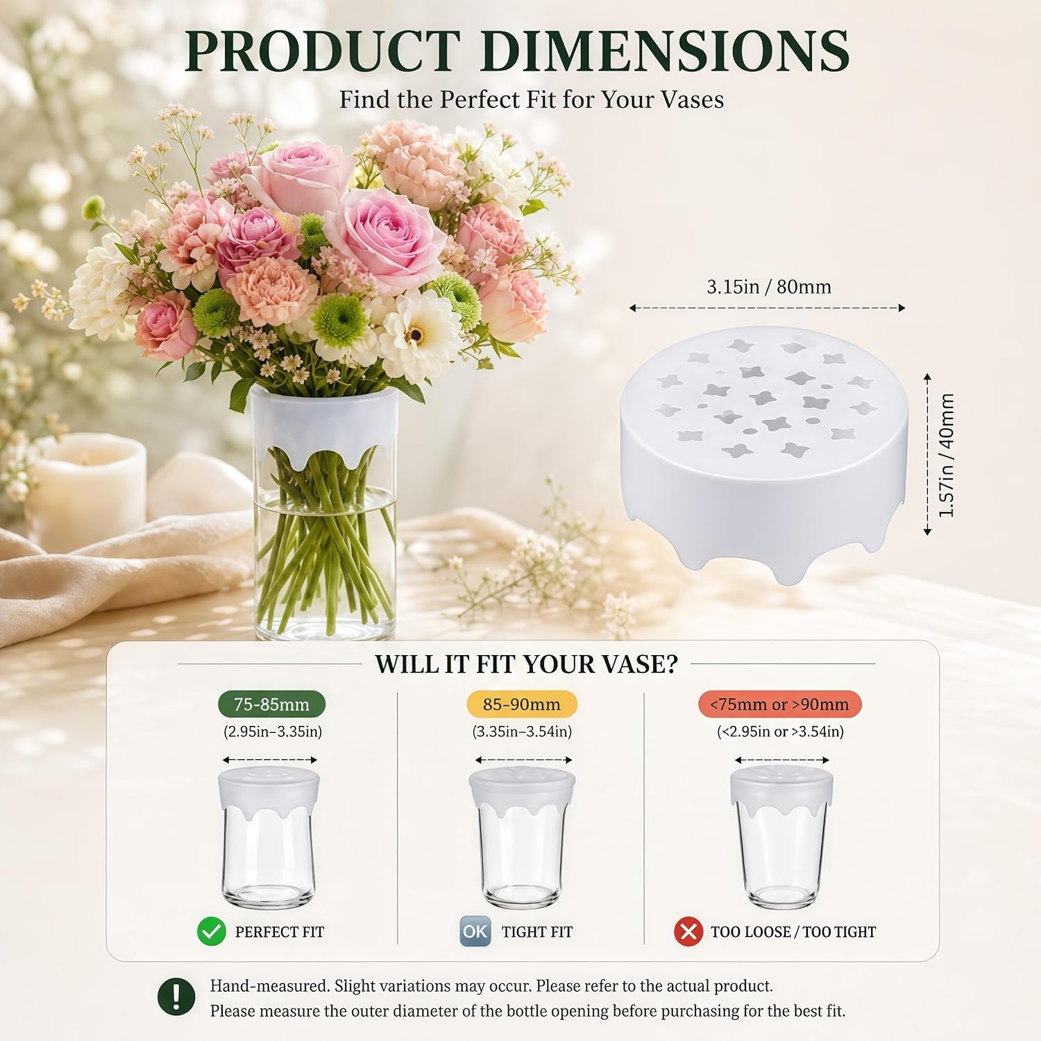 Silicone Blossom Grid Flower A – Florist Supply Vases recenzja i cena
