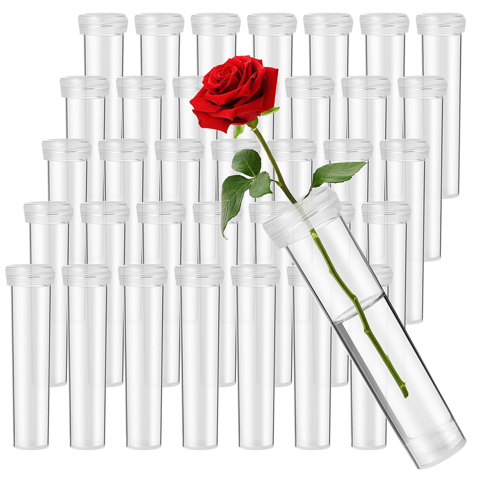 100Pcs Flower Water Tubes Leak – Anda Florist Supply recenzja i cena
