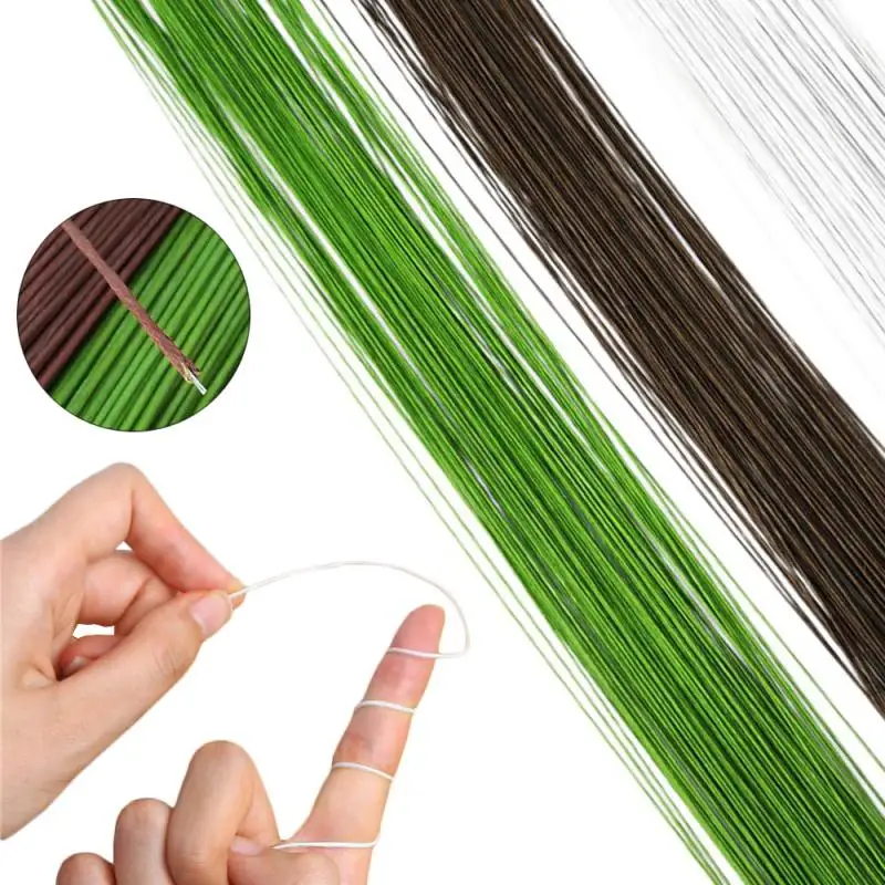 22/20 Gauge LightGreen Floral  – Wire Stem Florist recenzja i cena