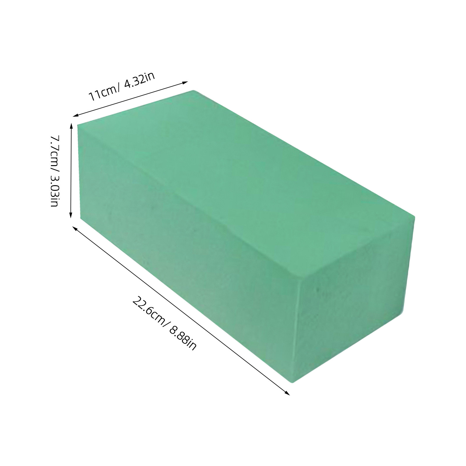 Floral Block Flower Brick Gree – Anda Florist Supply recenzja i cena