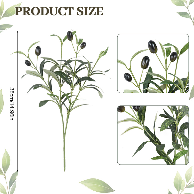 1/3/5Pcs Artificial Plant With – Florist Supply Vases recenzja i cena
