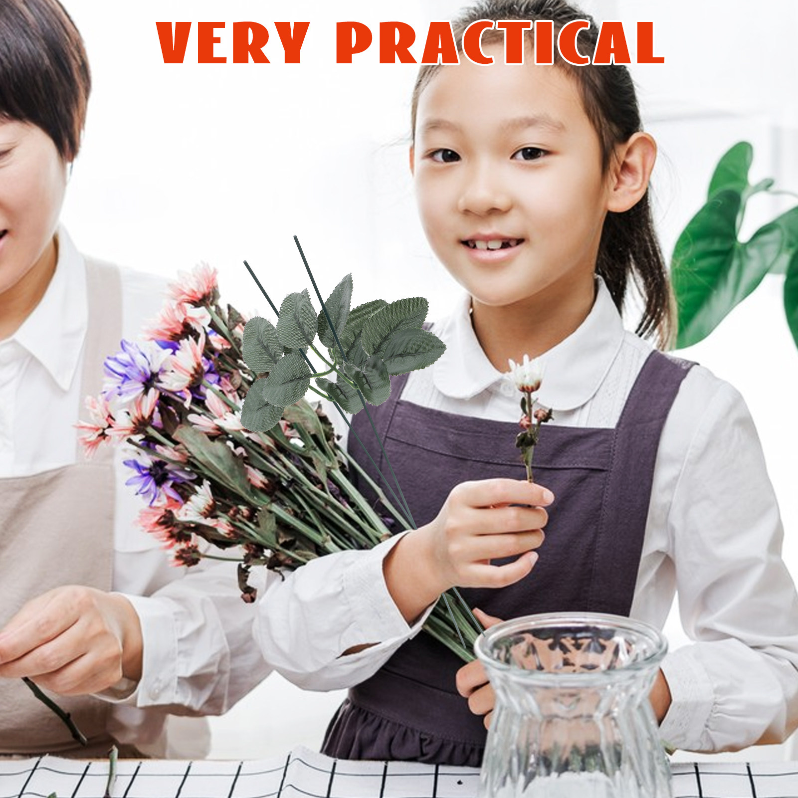 20Pcs DIY Floral Arrangement K – Wire Stem Florist recenzja i cena