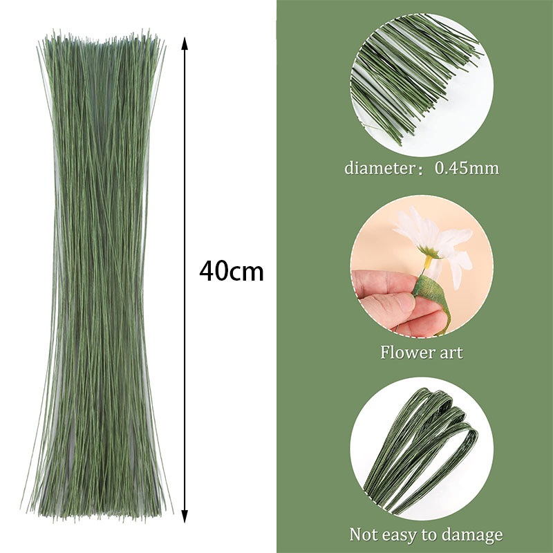 100Pcs Floral Wire High Qualit – Wire Stem Florist recenzja i cena