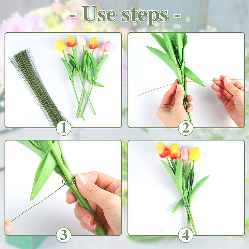 100Pcs Floral Wire High Qualit – Wire Stem Florist recenzja i cena