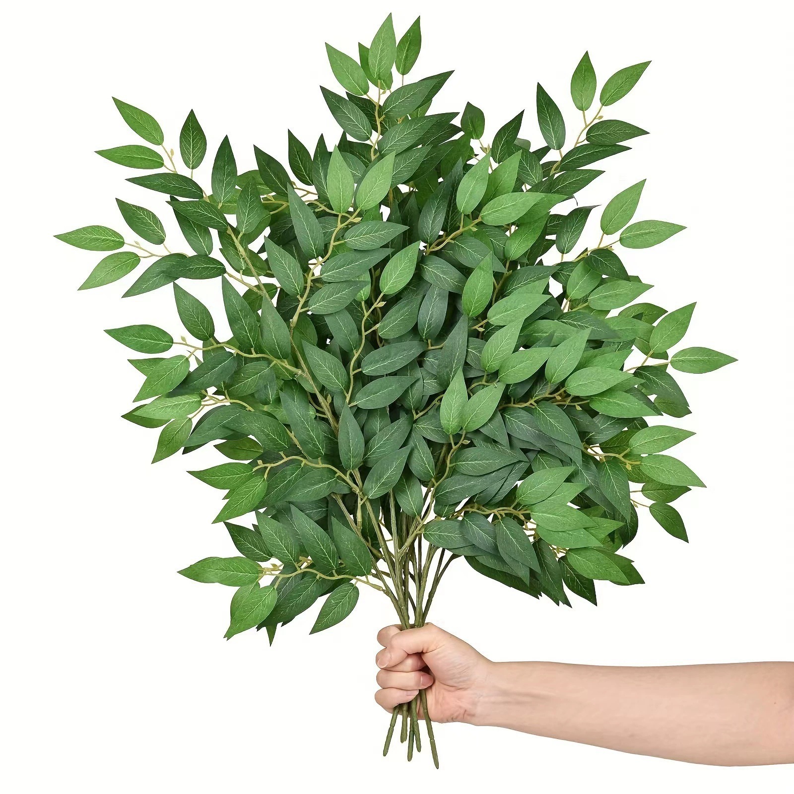 10pcs Artificial Plants Italia – Ruscus Stem Faux recenzja i cena